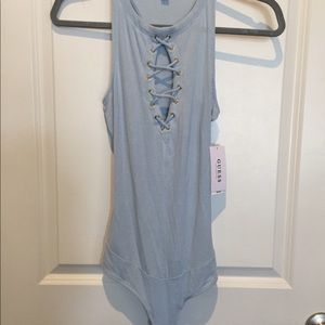 Arya lace up body suit